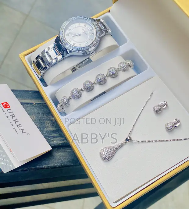 Curren 5-in-1 Elegance Ladies Jewelry Gift Set - 1