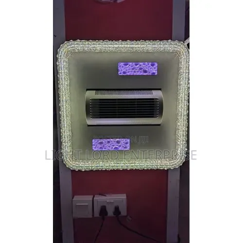 Sparking Cooling Ceiling Light with Voice Control - 1