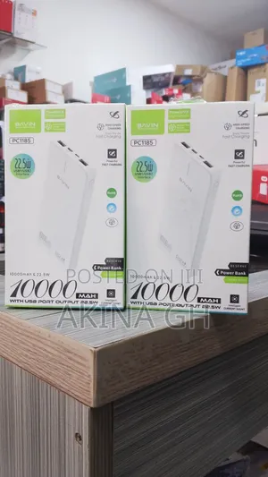 Bavin 10000mAh Fast Charging Power Bank 22.5W