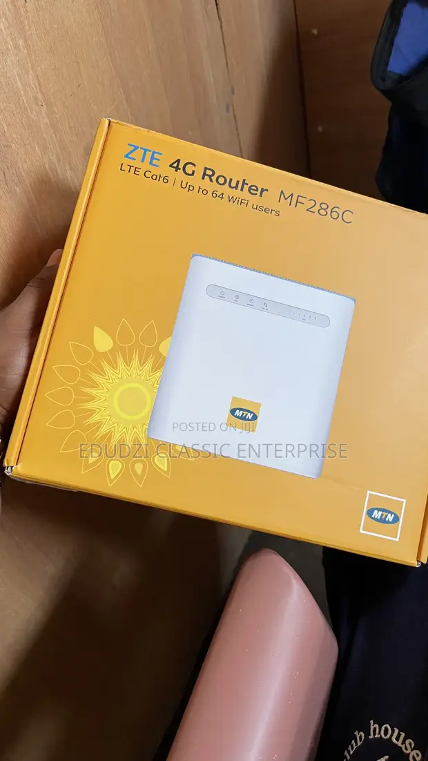 MTN Tubonet + Data Sim 44 Router - 1