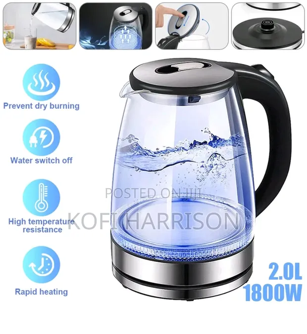 2L Electric Glass Kettle - 1