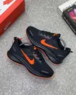 Nike ZoomX Running Sneakers - Black Orange - 1