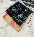 Kenwood 60cm 4-Gas Hob Inbuilt Cooker - Black - 2