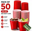 Disposal Cups (Pack of 50, 16-Oz) - 1