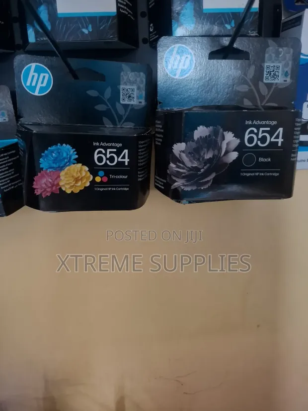 HP 654 Ink Cartridge Set - 1