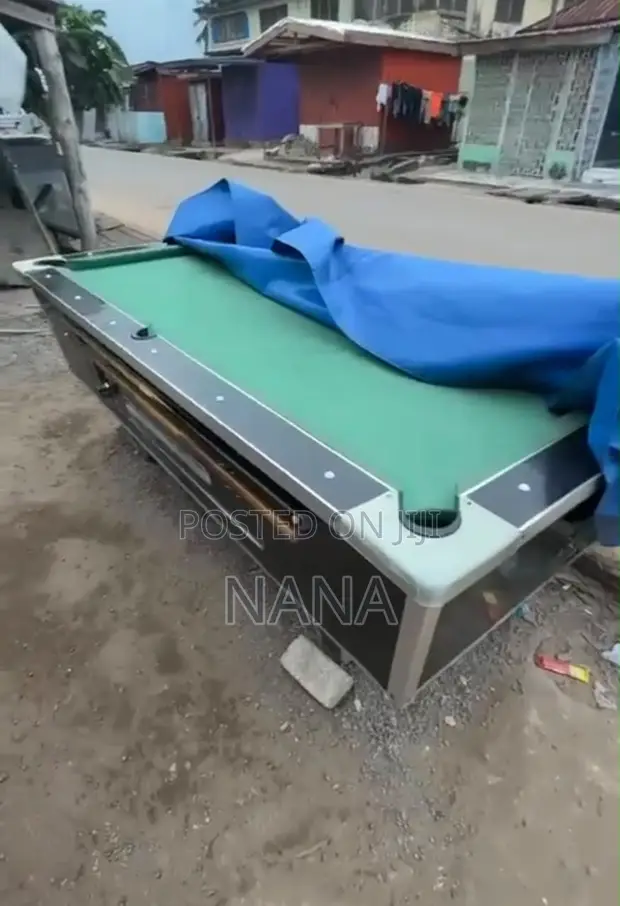 Heavy-Duty Commercial Marble-Bed Snooker Board - 1