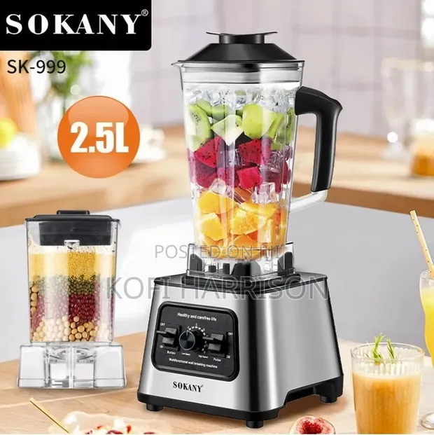 Sokany SK-999 Commercial Blender - 1