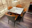 4 Seater Marble Dining Set - 1