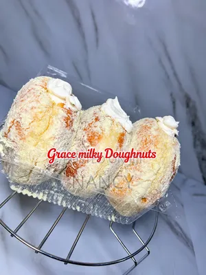 Grace Milky Cream Donuts - 3 in Box