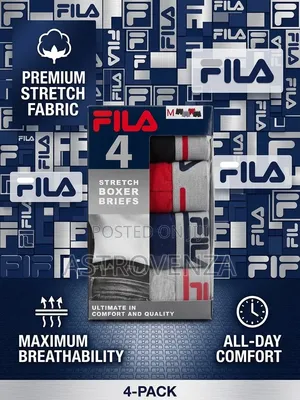Quality Cotton Men's Boxers - Fila
