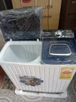 Modern 96L Twin Tub Washing Machine - 2