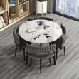Marble Dining Set - 4 Seater - 4