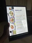 Brand New LED Menu Board - 2