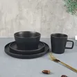 4-Piece European Matte Dinner Set - 1