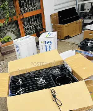 Kenwood 90cm 4 Gas + 1 Electric Hob (Black Mirror)