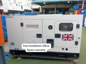 Heavy Duty Perkins 35kVA Diesel Genset - 5 Years Warranty
