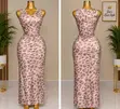 Ladies' Floral Print Sleeveless Maxi Dress - 1