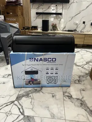 Nasco Black 1.5HP Split Air Conditioner (NAS-J12-V1B)