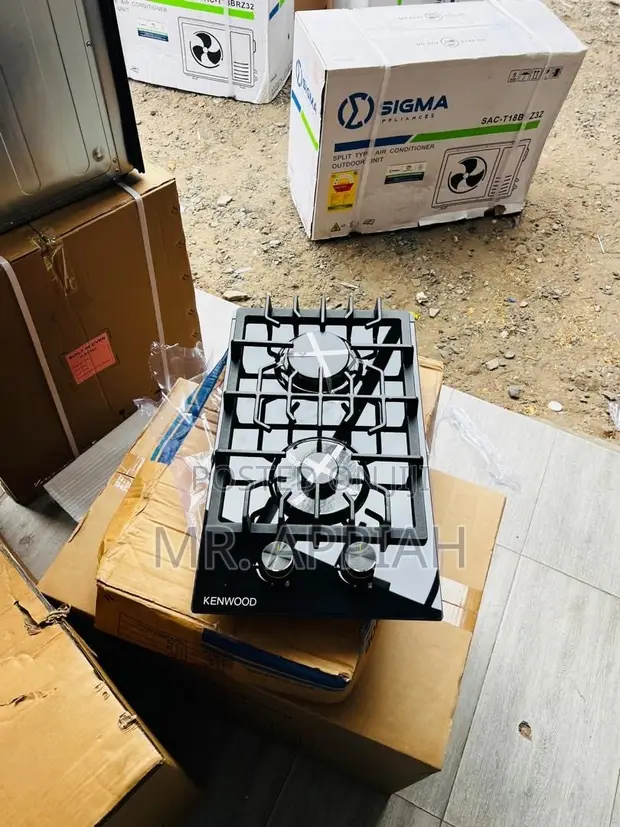 Brand New Kenwood 2 Gas Burner Hob with Electric Top - 1