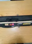 Professional 3/4 Split Ash Wood Snooker Cue Set with Hard Case - 1