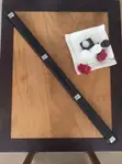 Professional 3/4 Split Ash Wood Snooker Cue Set with Hard Case - 3