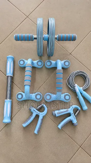 10-in-1 Home Gym Fitness Kit - Portable Full Body Exercise Set