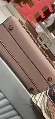 Luxury Quilted Ladies Handbag - Pink - 2