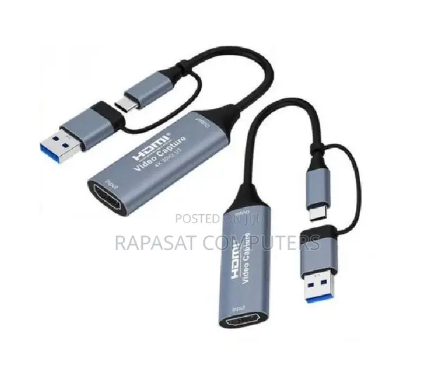 New 2-in-1 USB + Type-C HDMI Video Capture Card - 1