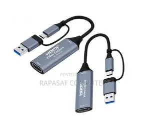 New 2-in-1 USB + Type-C HDMI Video Capture Card