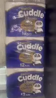 Panda Cuddle Toilet Rolls - Pack of 12 - 1