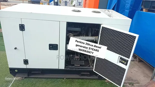 Perkins 35KVA Silent Diesel Generator - 5 Year Warranty - 1