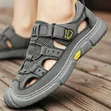 Adjustable Hook-Loop Breathable Mesh Walking Sandals - 2