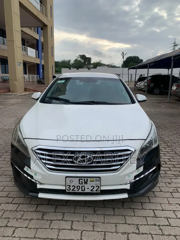 Hyundai Sonata 2016 White - 1