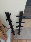 Adjustable Black Aluminum Louvre Window Side Rails - 3