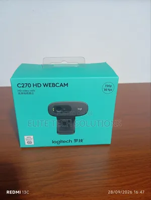 Logitech Webcam C270 HD 720p