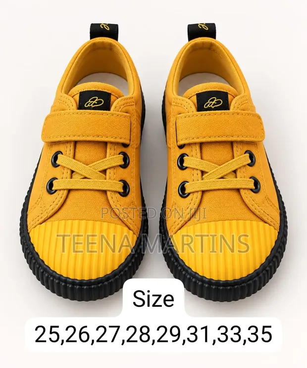 Kids Unisex Canvas Sneakers - 1