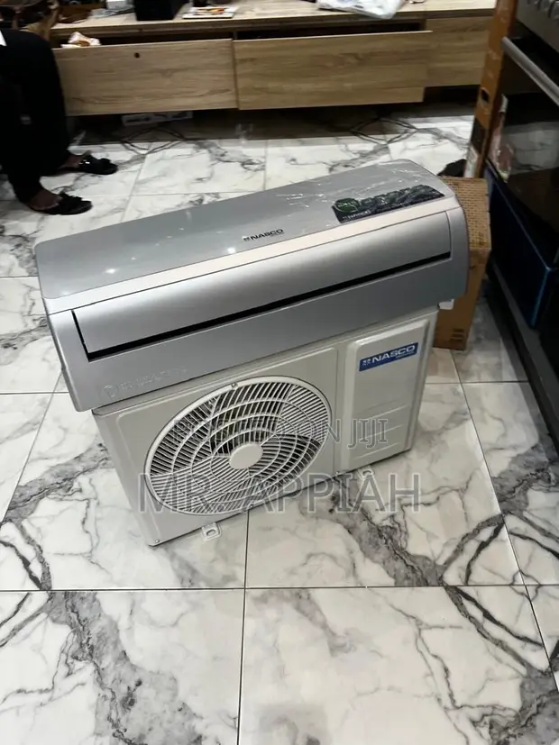 Premium Nasco 1.5hp Air Conditioner (Silver) - 1