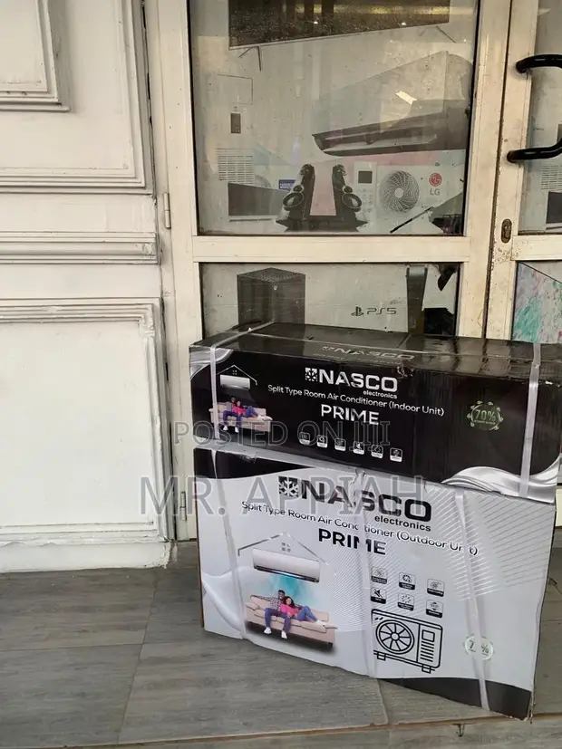 Brand New Nasco 1.5hp Air Conditioner (Silver) - 1