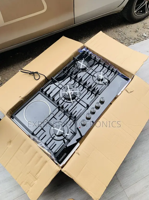 New Kenwood 90cm 4 Gas + 1 Electric Cooker - 1