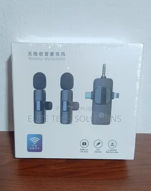 2-in-1 Wireless Microphone Dual Mic for Phone, TikTok, Vlog