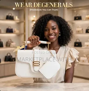 Wear Degenerals Ladies Handbag - White, Medium
