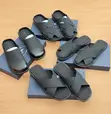 Prada Slides - Black Leather - 1