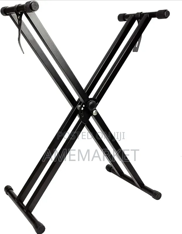 X-Style Adjustable Keyboard Stand - Foldable Double-Braced - 1