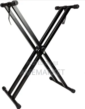 X-Style Adjustable Keyboard Stand - Foldable Double-Braced