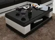 Modern Luxury Glass-Top 2-Tier Coffee Table - 2