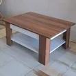 Modern Luxury Double-Layer Coffee Table - 2