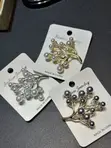 Pearl Branch Brooch - 5