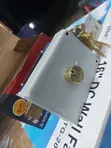 Heavy-Duty Horizontal Pull Rim Lock with Brass Cylinder - 3
