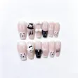Hello Kitty Nude Bow Press-on Nails - 1