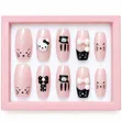 Hello Kitty Nude Bow Press-on Nails - 2